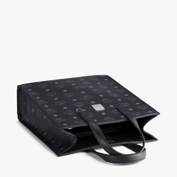 Túi MCM Portuna Tote in Visetos 'Black' MMTCSKC03BK001 - Ảnh 4