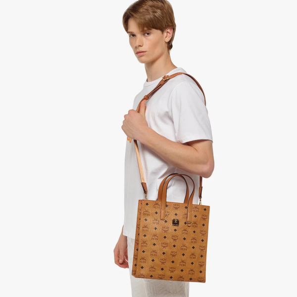 Túi MCM Portuna Tote in Visetos 'Cognac' MMTCSKC03CO001 - Ảnh 2
