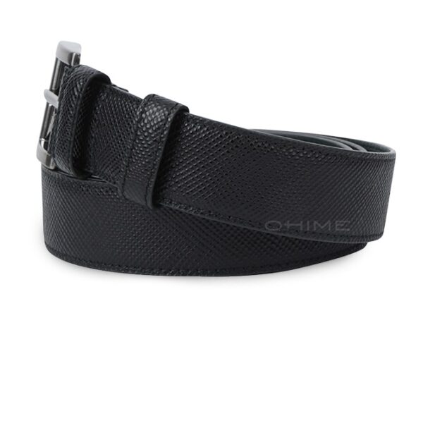 Thắt Lưng Prada Men's Leather Pin Buckle Belt 2CM090 2B1E F0TG3 - Ảnh 2