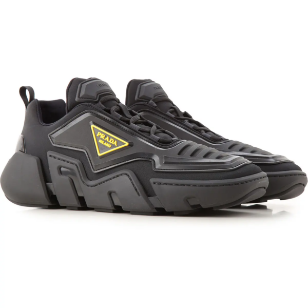 Giày Prada 20FW Techno Black Sneakers 2EG314-3LCW-F0K8G - Ảnh 3