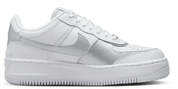 Giay Nike Air Force 1 Shadow 'White Metallic Silver' CI0919-119