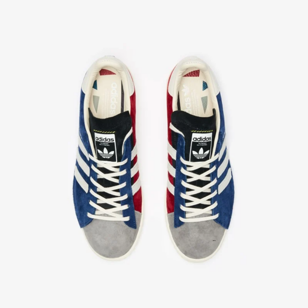 Giày Adidas x RECOUTURE Campus 80s 'Blue' FY6753 - Ảnh 4