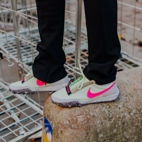 Giày Nike Waffle Racer Crater 'Barely Volt' CT1983-700 - Ảnh 8