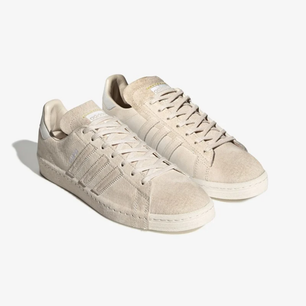 Giày Adidas x RECOUTURE Campus 80s 'White' FY6750 - Ảnh 4