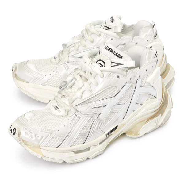 Giay Balenciaga Runner Sneakers 'White' 677403-W3RB1-9000