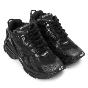 Giay Balenciaga Runner Sneakers 'Black' 677403-W3RB1-1000