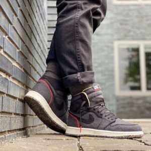 Alternative view of Giày Nike Air Jordan 1 High Zoom 'Crater' CW2414-001