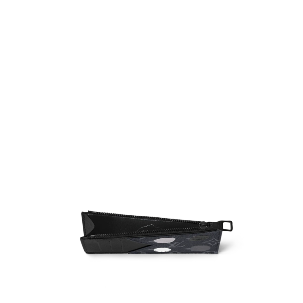 Vi Louis Vuitton x YK Coin Card Holder 'Black Silver' M81930
