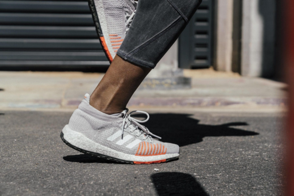 Giày Adidas PulseBoost HD J 'White Solar Red' EF0914 - Ảnh 6