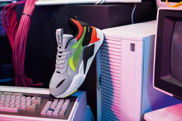 Giày Puma RS-X Hard drive Grey 'Yellow Red' 369818-01 - Ảnh 2