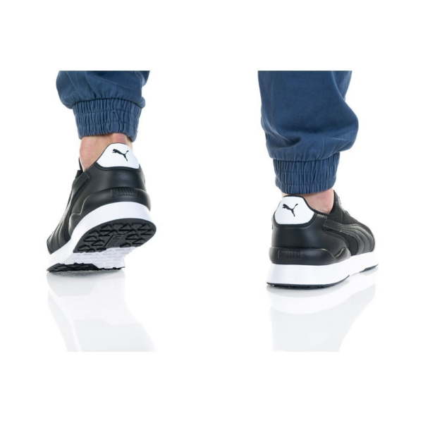 Giày Puma R78 FUTR Decon Black White 374896-02 - Ảnh 5