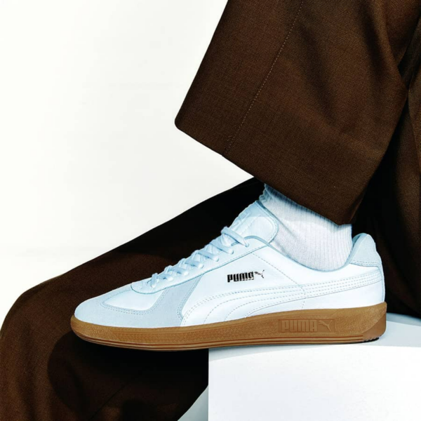 Giay Puma Army Trainer 'White' 384686-01