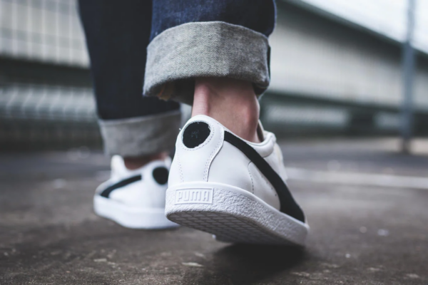 Giày Puma Basket 90680 'Black White' 365944-01 - Ảnh 5