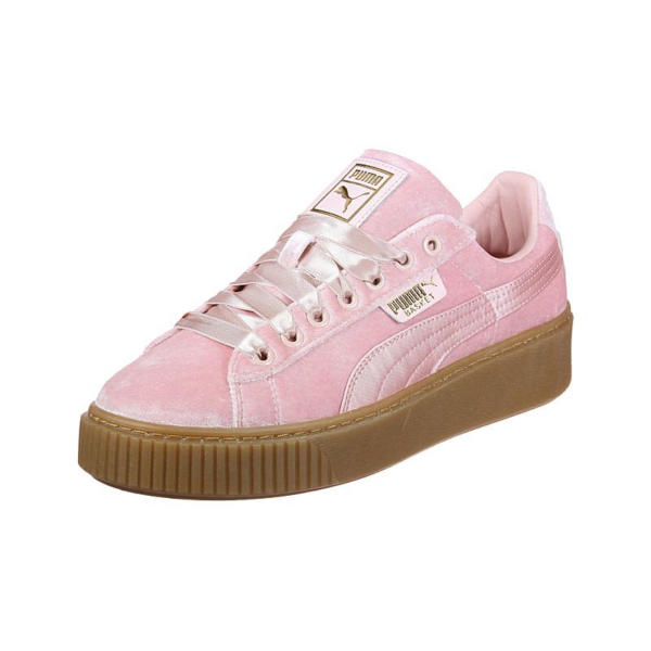 Giày Puma Basket Platform Velour Suede 366721-02 - Ảnh 6