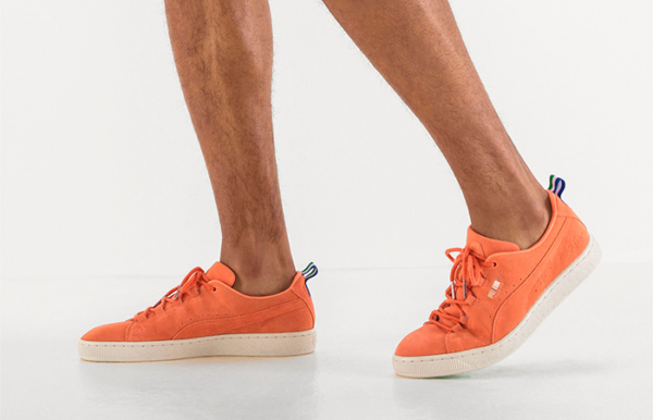 Giày Puma Suede Orange x Big Sean 366251-02 - Ảnh 2