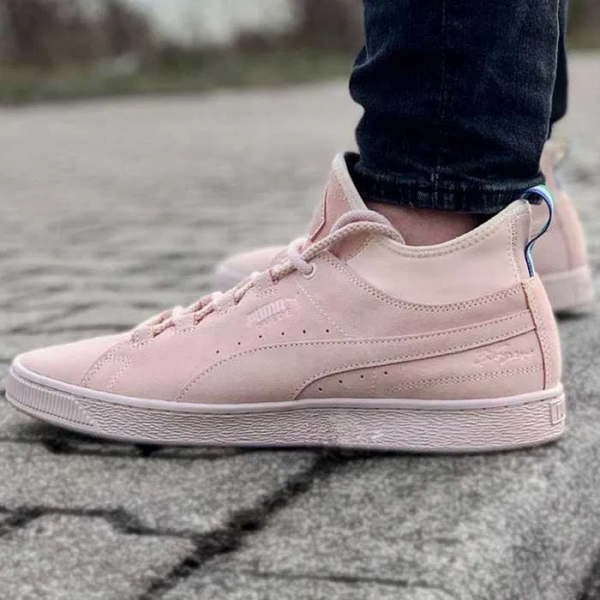 Giày Puma Suede Mid Big Sean Pink 366252-01 - Ảnh 4