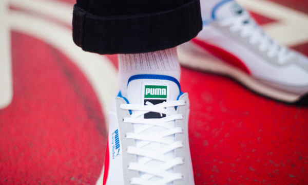 Giày Puma Easy Rider II Grey Red Blue 381026-01 - Ảnh 3