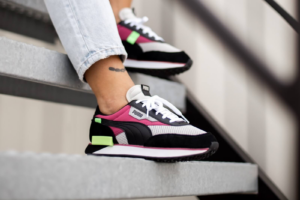 Alternative view of Giày Puma Future Rider Galaxy 'Gray Violet' 373385-04