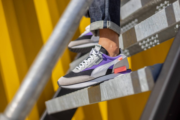 Giày Puma Future Rider Galaxy 'Black Ultra Violet' 373385-01 - Ảnh 5