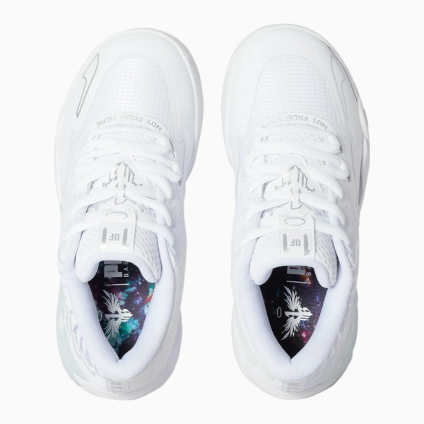 Giày Puma Lo Big Kid 'Triple White' 377368-04 - Ảnh 2