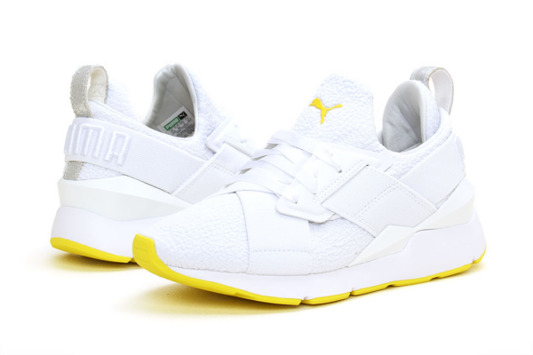 Giày Puma Wmns Muse TZ 'Blazing Yellow' 369658-01 - Ảnh 4