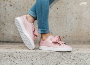 Alternative view of Giày Puma Basket Heart Paten Pink 363073-11