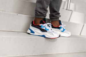 Alternative view of Giày Puma RS-2K 'Internet Exploring Lapis Blue Red' 373309-04