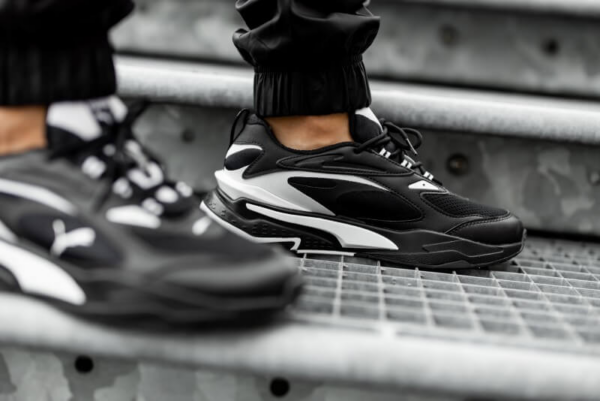 Giày Puma RS-Fast 'Black White' 380562-04 - Ảnh 4