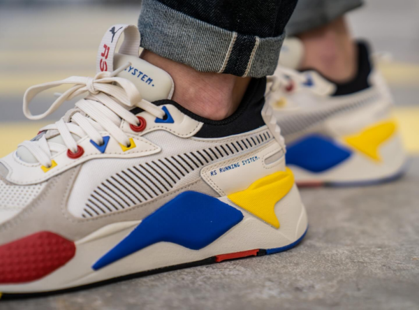Giày Puma RSX Colour Theory Whisper White 370920-01 - Ảnh 4