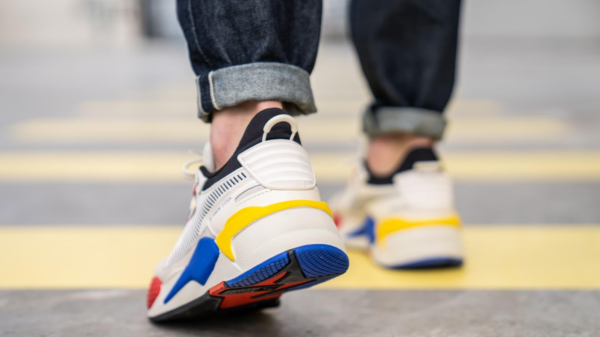 Giày Puma RSX Colour Theory Whisper White 370920-01 - Ảnh 3