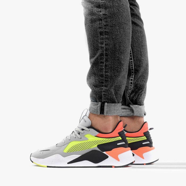 Giày Puma RS-X Hard drive Grey 'Yellow Red' 369818-01 - Ảnh 5