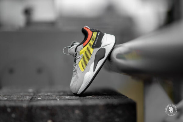 Giày Puma RS-X Hard drive Grey 'Yellow Red' 369818-01 - Ảnh 4