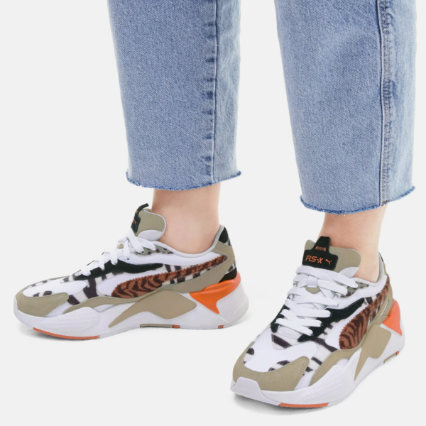 Giày Puma Wmns RS-X3 'Wildcats Phale Khaki White' 373953-01 - Ảnh 3