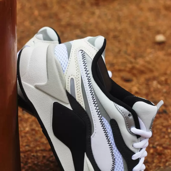 Giày Puma RS-X3 Millenium 'White Black Limestone' 373236-07 - Ảnh 7