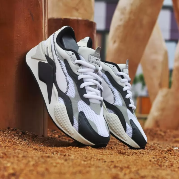 Giày Puma RS-X3 Millenium 'White Black Limestone' 373236-07 - Ảnh 3