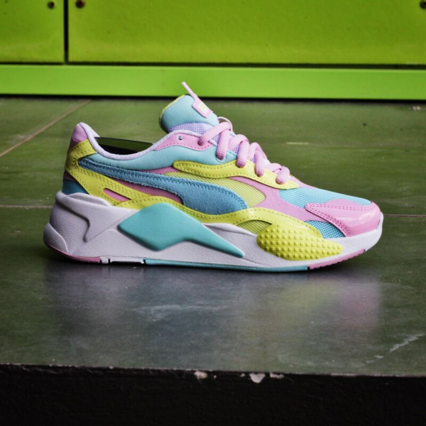 Giày Puma RS-X3 'Plastic Pack Gulf Stream Sunny Lime' 371569-05 - Ảnh 4