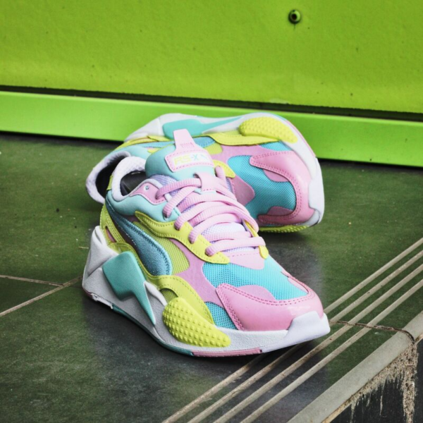 Giày Puma RS-X3 'Plastic Pack Gulf Stream Sunny Lime' 371569-05 - Ảnh 6