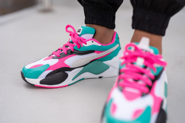 Giày Puma RS-X3 'Plastic Pack Green Fluo Pink' 371569-04 - Ảnh 7