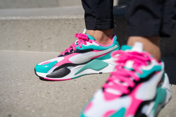 Giày Puma RS-X3 'Plastic Pack Green Fluo Pink' 371569-04 - Ảnh 5