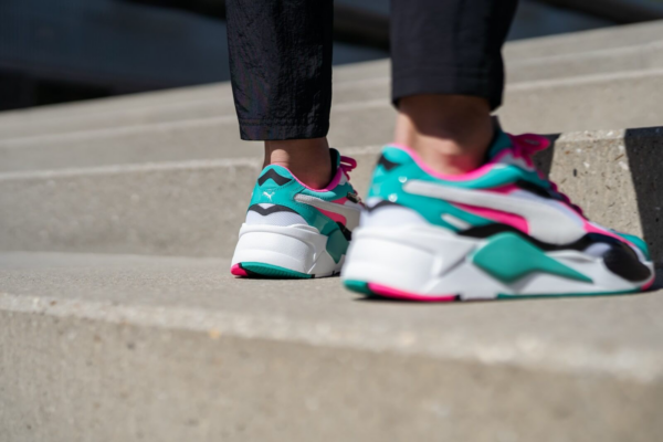 Giày Puma RS-X3 'Plastic Pack Green Fluo Pink' 371569-04 - Ảnh 3
