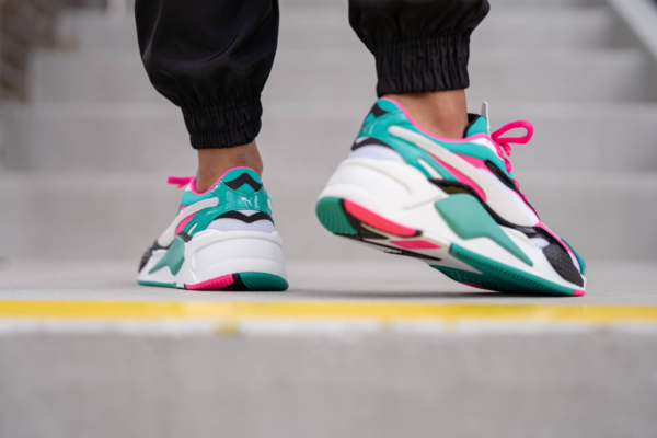 Giày Puma RS-X3 'Plastic Pack Green Fluo Pink' 371569-04 - Ảnh 6