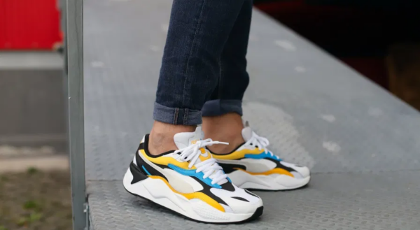 Giày Puma RS-X Prism Yellow Blue 374758-02 - Ảnh 4