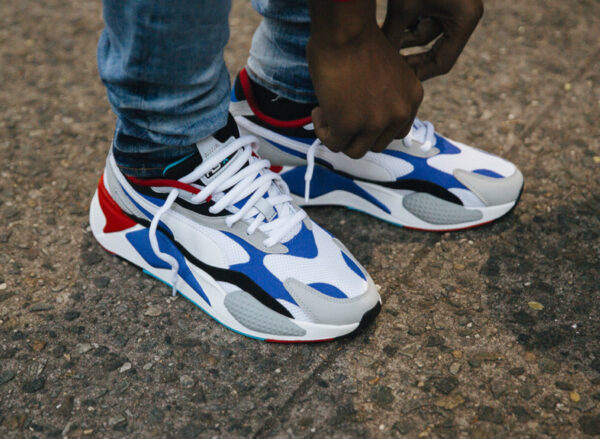 Giày Puma RS-X3 Puzzle White 371570-05 - Ảnh 5