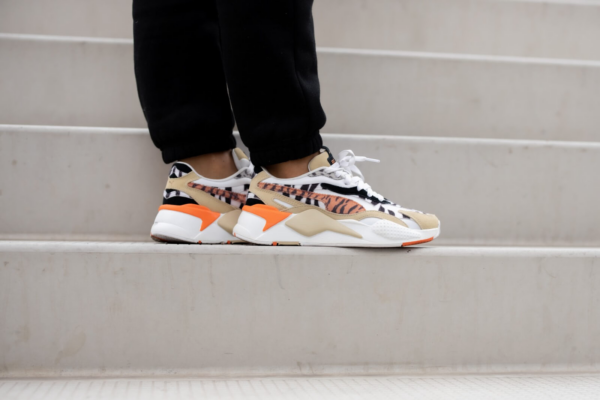 Giày Puma Wmns RS-X3 'Wildcats Phale Khaki White' 373953-01 - Ảnh 8