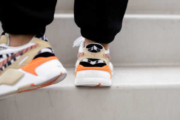 Giày Puma Wmns RS-X3 'Wildcats Phale Khaki White' 373953-01 - Ảnh 7