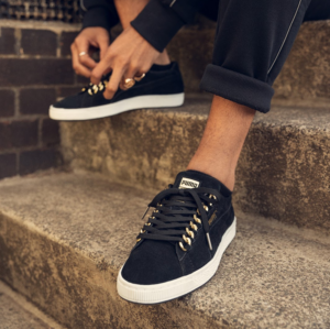 Alternative view of Giày Puma Classic X Chain Black Suede 367391-03