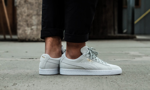 Giày Puma Suede Classic Blue Flower 365347-09 - Ảnh 5
