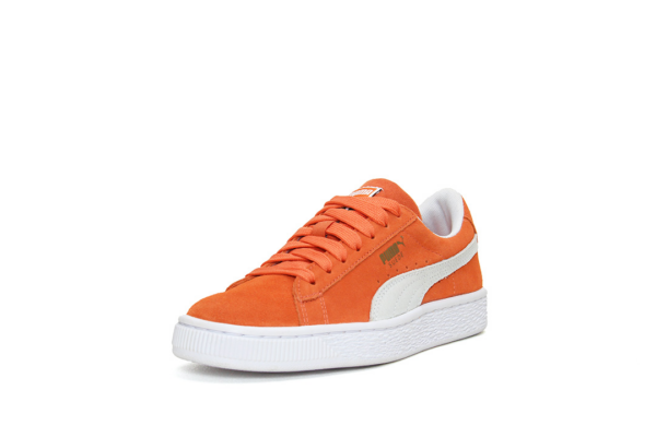Giày Puma Suede Orange White 365073-15 - Ảnh 4