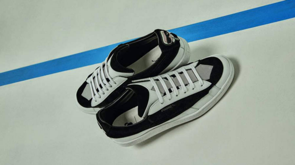 Giày Puma Suede x Karl Lagerfeld 'Black' 368071-01 - Ảnh 7