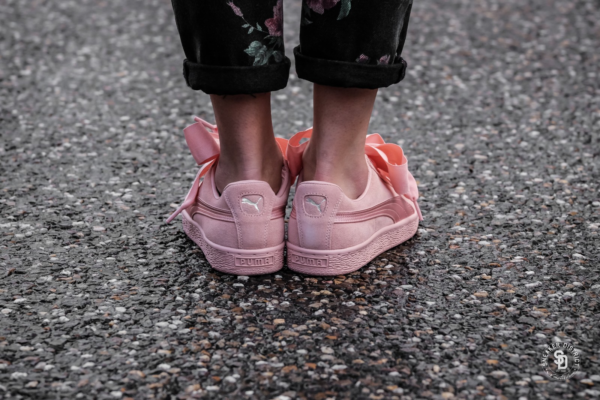 Giày Puma Suede Heart EP 'Metallic Beige' 366922-02 - Ảnh 4